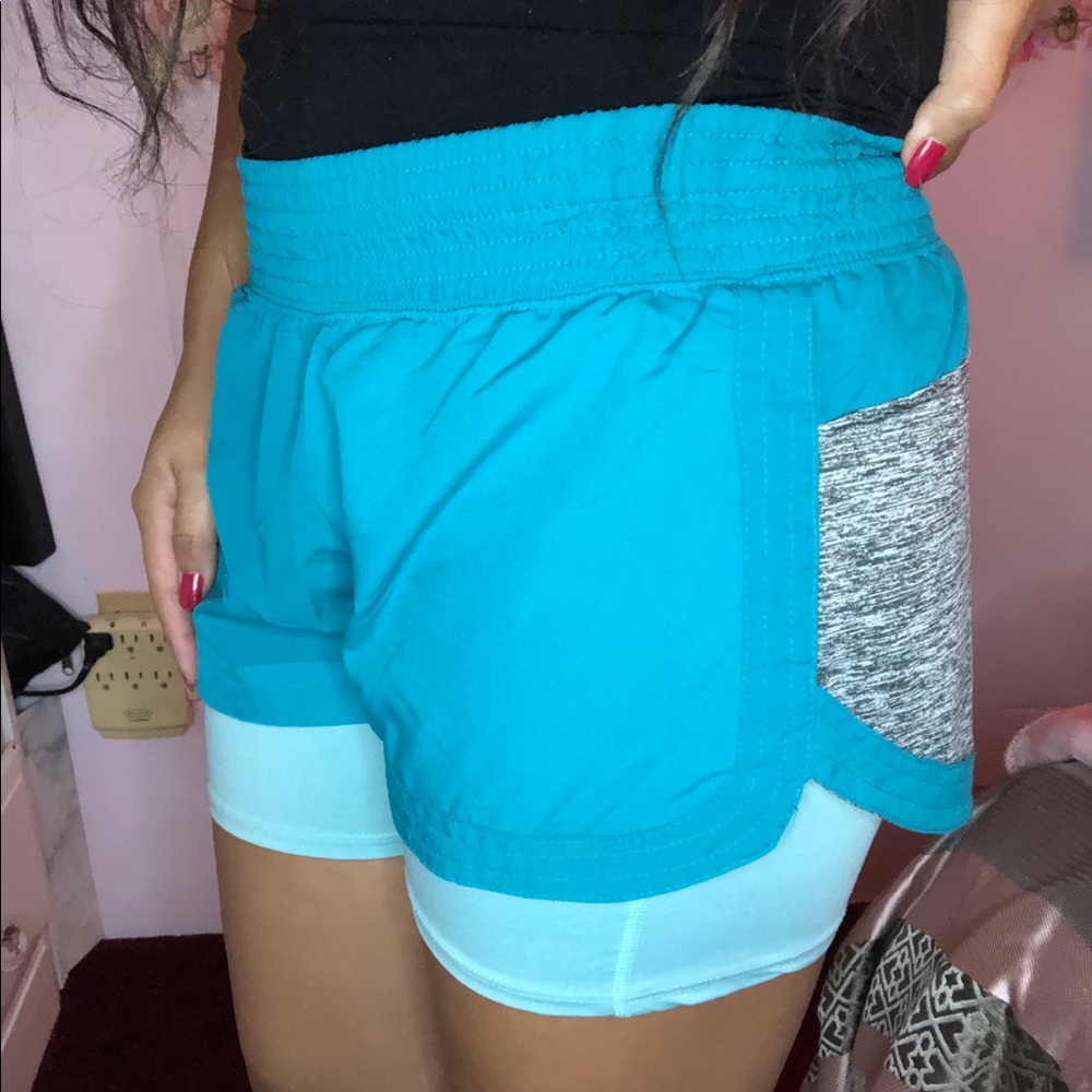 Pro Player Blue Gym Shorts!